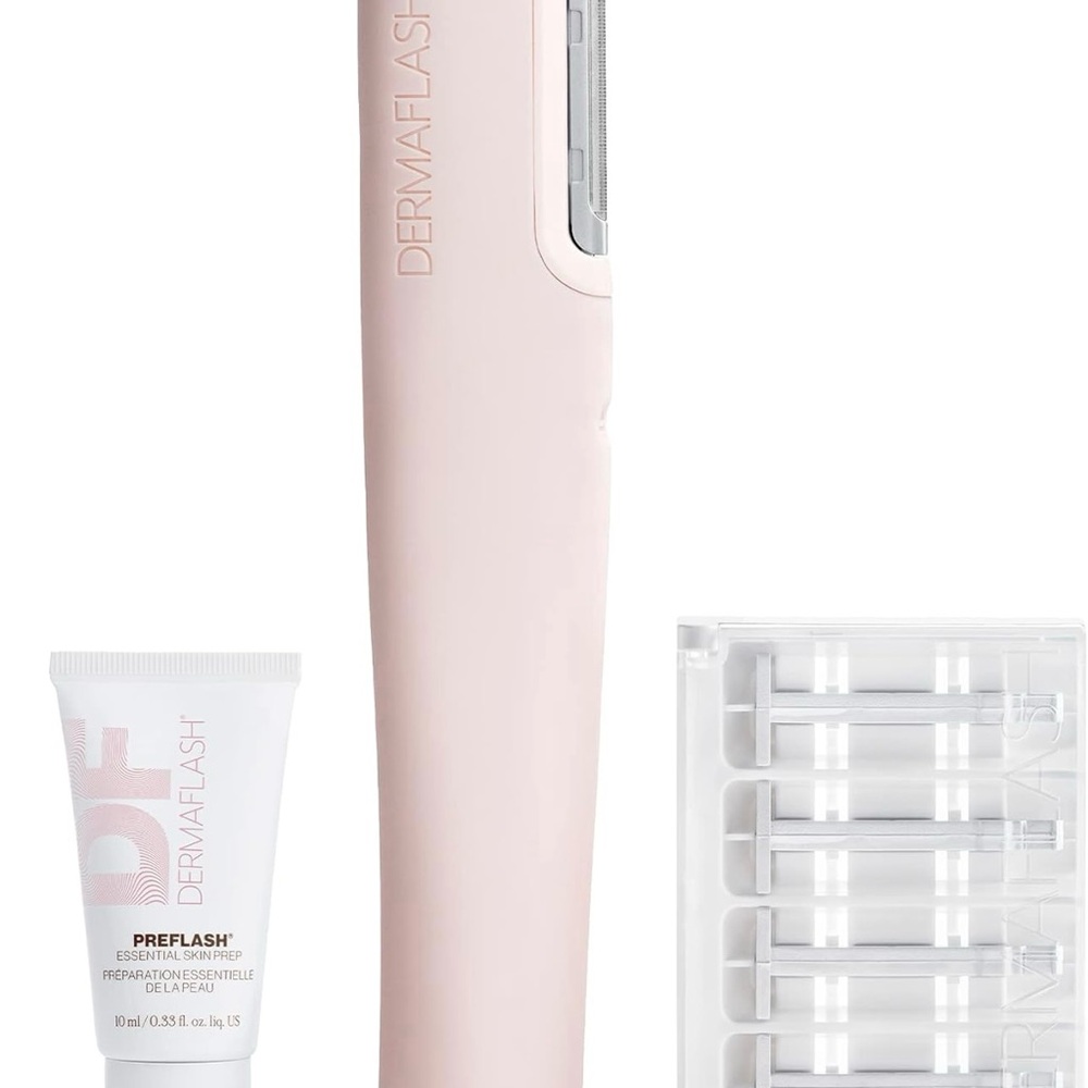 DERMAFLASH LUXE+ Device, Anti,Aging, Exfoliation, Hair Removal, and Dermaplaning